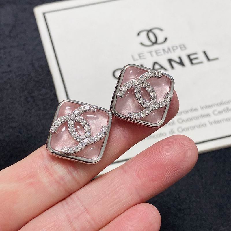 Chanel Earring Pink 142